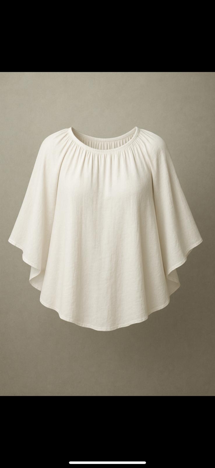 Ivory nursing cover for breastfeeding